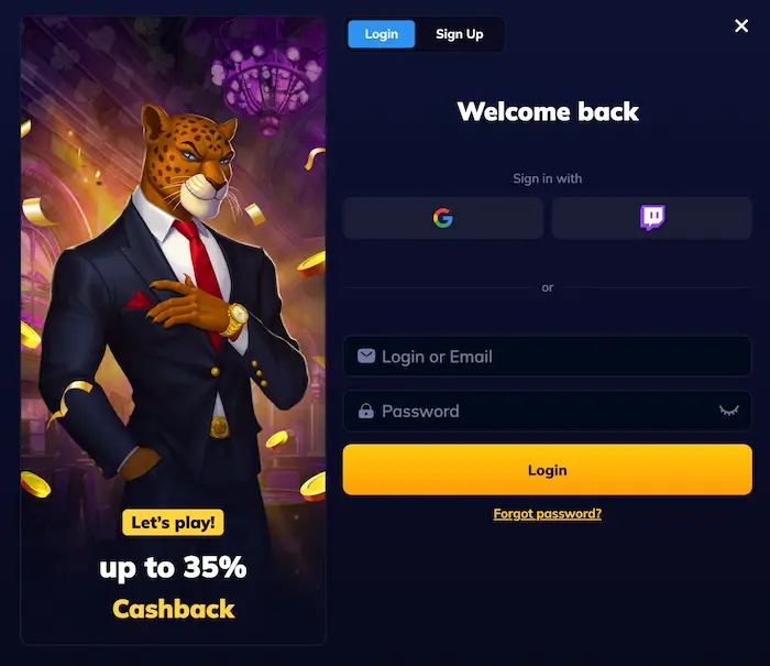 Login & Registration Guide login